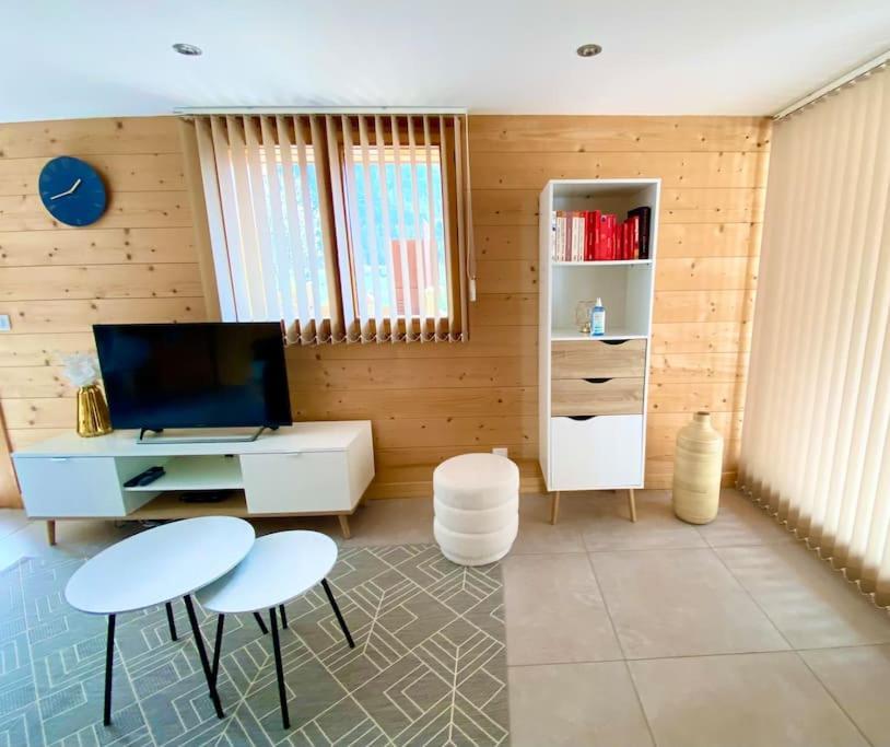 Androsace Appartement Dans Chalet Bois Avec Jacuzzi Privatif Terrasse Et Vue Montagne Les Villards-sur-Thones Экстерьер фото